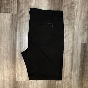 Ben Sherman Sport Black 4 Way Stretch Tech Golf Pants - 40x30